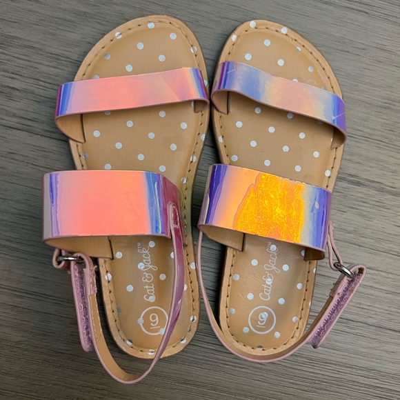 5/$7 💰 Cat & Jack Girls Sandals - size 9 - Picture 2 of 10